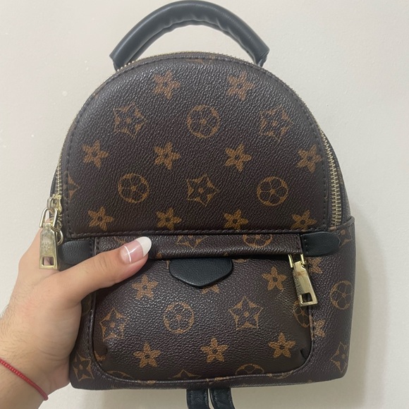 Designer Inspired Mini Backpack - Picture 1 of 6